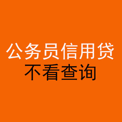 布拖公务员信用贷款